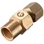 Соединение пневматическое шарнирное Intertool Storm внутренняя резьба 1/4" х 1/4" - миниатюра 1