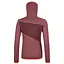 Флісова кофта Ortovox Fleece Grid Hoody W Burgundy XS (1054-025.001.1151) - мініатюра 2