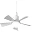 Съемный потолочный вентилятор с разъемом E27, пультом дистанционного управления, 3-цветный - миниатюра 1