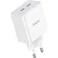 Сетевое зарядное устройство Hoco C108A Leader 35W White (784438) [125142] - миниатюра 4
