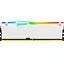 Модуль пам'яті для комп'ютера DDR5 16GB 5600 MHz Beast White RGB Kingston Fury (ex.HyperX) (KF556C36BWEA-16) - мініатюра 3