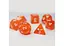 Набір кубиків Transparent 7 Dice Set - Orange , 7 шт. (g7dtran03) - мініатюра 3