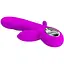 Вибратор с клиторальным и анальным стимуляторами Pretty Love-Humphray, BI-014603, Фиолетовый - миниатюра 5