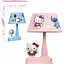 Детская настольная лампа Hello Kitty розовая (343E) - миниатюра 1
