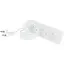 Удлинитель сетевой Tecro, 3 розетки, 5 м, белый, 10А, 2x1 мм² (TSC-3-5) - миниатюра 1