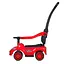Дитяча каталка-толокар M 5763L-3 червоний, з батьківською ручкою - мініатюра 3