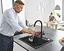 Кухонная мойка Grohe K700 из композита 31651AP0, Черный матовый - миниатюра 9