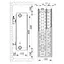Радіатор сталевий Koer 33х500х2000.S бокове підключення RAD130 - мініатюра 5