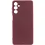 Чохол TPU Getman Liquid Silk Full Camera для Samsung Galaxy A05s Бордовий / Marsala - мініатюра 1