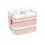 Контейнер для еды двойной "The one and only" 6301(Pink) - миниатюра 1