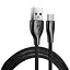 Кабель Remax Lesu Pro USB 2.0 to Type-C 2.1A 1м черный (RC -160a-b) - миниатюра 1