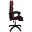 Комп'ютерне крісло Kontrast Viper Black-Red з функцією масажу - мініатюра 3