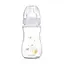 Бутылка с широким антиколиковым отверстием "Newborn baby" 240 мл Бежевые сердца - миниатюра 1