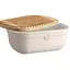 Хлібниця з кришкою-дошкою Emile Henry Storage 6.8 л, 35.5x24.8x15.5 см бежева (028750) - мініатюра 4
