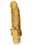 Вибратор Get Real Gold Dicker Stim 22 см (золотой) - миниатюра 12