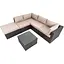 Набор садовой мебели Di Volio Imperia Коричневый/Бежевый - миниатюра 4