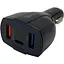 Автомобільний зарядний пристрій XON UniLink Type-C 15W PD15 + QC3.0 + 5V/3.1A Black (5060948063425) - мініатюра 2