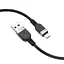 Кабель Hoco X109 Energy silicone charging data cable Micro (L=1 м) чорний - мініатюра 3