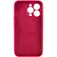 Чехол Epik Silicone Case Full Camera Protective AA для Apple iPhone 13 Pro Max 6.7 Красный/Rose Red - миниатюра 2