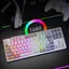 Механическая беспроводная клавиатура MEETION MK14 з RGB подсветкой белая - миниатюра 15