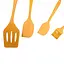 Набір силіконового кухонного приладдя помаранчевий 5 предметів Baking Props - мініатюра 2