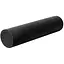 Массажный ролик (роллер) гладкий PowerPlay 4021 Fitness Roller Черный (60x15 см) (PP_4021_60*15_Black) - миниатюра 1