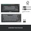 Клавиатура беспроводная механическая Logitech MX Mechanical Mini Minimalist Graphite (920-010780) - миниатюра 5