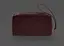 Кожаный клатч-купюрник 4.0 бордовый краст - миниатюра 1
