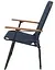 Кресло раскладное Bo-Camp Jefferson Blue (1211897) (DAS302105) - миниатюра 4