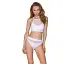 Трусики с прозрачной вставкой Passion PS006 Panties white L - миниатюра 4