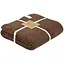 Плед Lotus Home Infinity коричневый 200х220 см (svt-2000022346078) - миниатюра 1