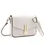Кроссбоди кожаное с акцентным замком цвет молочный Firenze Italy F-IT-9558WB - миниатюра 1