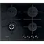 Варочная панель Whirlpool газовая на стекле, 60 см, чугун, конфорка с двойным рядом пламени, черный - миниатюра 1