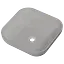 Раковина глянцева накладна Amidicon Atlant 45 450x450 з литого каменю ATLANT_45_HL, Білий - мініатюра 2