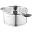 ARDESTO Кастрюля Gemini, скляна кришка, 3.9 л, нержавіюча сталь - мініатюра 1