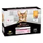 Влажный корм Purina Pro Plan для взрослых кошек с чувствительным пищеварением, мусс с курицей 12х85 г - миниатюра 2
