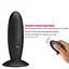 Анальна пробка Pretty Love Remote Control Vibrating 11 см (черный) - миниатюра 6
