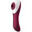 Вакуумний стимулятор із вібрацією Satisfyer Dual Crush Wine Red Wine Red - мініатюра 1