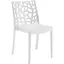 Стул садовый пластиковый Bica Matrix белый - миниатюра 1