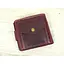 Кошелек GS кожаный бордовый - миниатюра 5