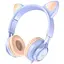 Наушники Hoco W36 Cat Ear Голубой - миниатюра 1