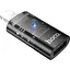 Переходник Hoco UA36A Lightning Male to USB-C Female OTG Black [140335] - миниатюра 2