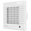 Вентилятор вытяжной бытовой Vents 100 МА с жалюзями белого цвета - миниатюра 1