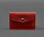 Кожаный кард-кейс 9.0 красный краст - миниатюра 1
