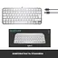 Клавіатура Logitech MX Keys Mini Minimalist Wireless US Pale Grey 920-010499 - мініатюра 10