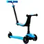 Самокат-велобіг 3 в 1 Best Scooter 31х12х55-69 см Блакитний 000231637 - мініатюра 1