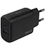 Зарядний пристрій Proove Silicone Power 2 30W (Type-C + USB) + Cable Type-C to Type-C (1m) black (WCSP23011001) - мініатюра 5