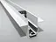 Рейлинг-шинопровод для магнитной трековой системы, для гипсокартона, 1 - миниатюра 1
