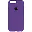 Чехол Silicone Case Full Protective AA для Apple iPhone 7 plus/8 plus 5.5 Фиолетовый/Amethyst - миниатюра 1