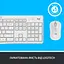 Комплект (Клавіатура та Миша) Logitech MK295 Silent Combo (920-009824) Wireless Off-White - мініатюра 8